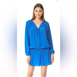Ramy Brook Paris Dress in Sea Blue, Size Small, like new